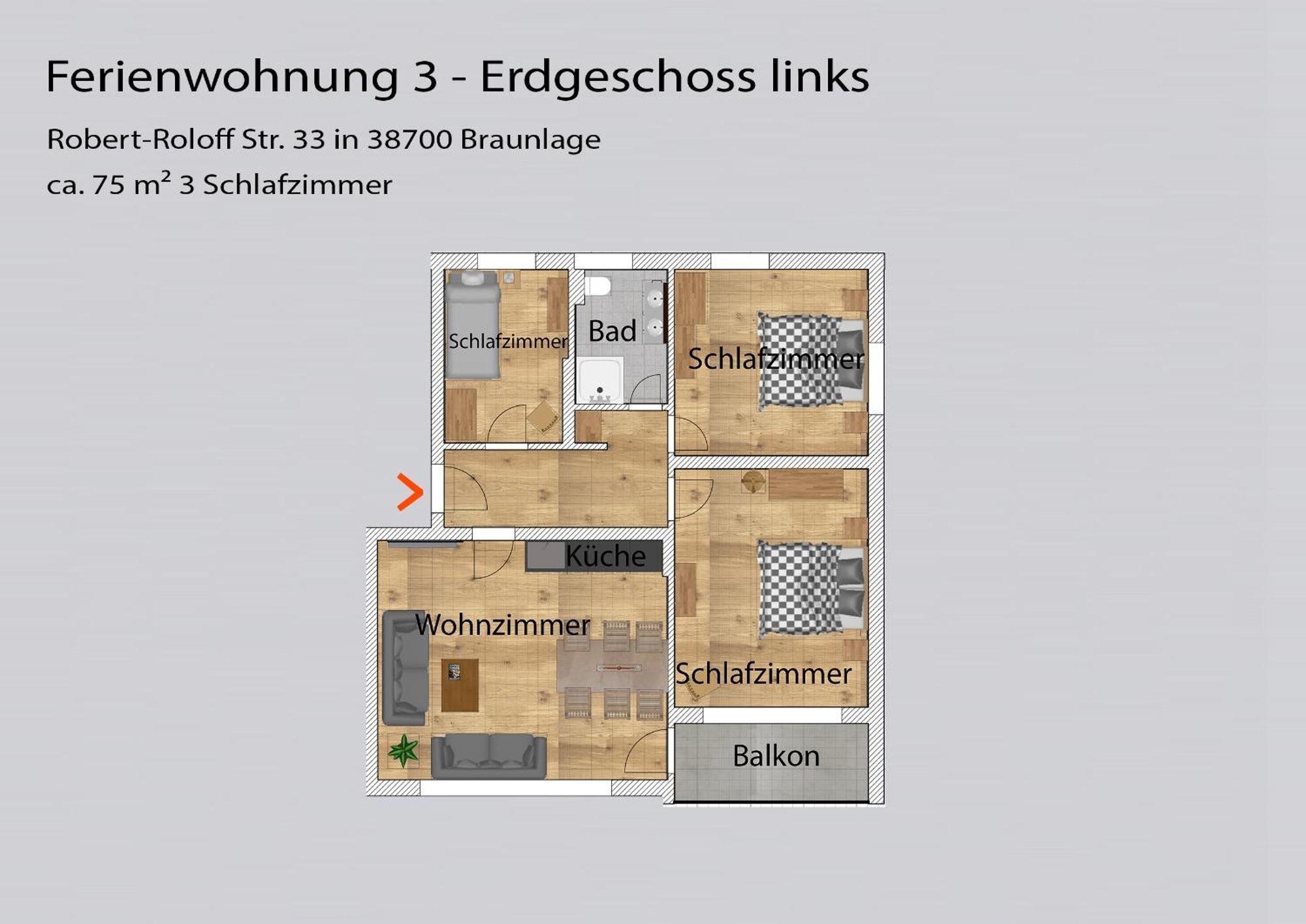 Auszeit-Im-Harz Haus 3 Wohnung 3 布劳恩拉格 外观 照片